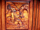 sculpture sur porte